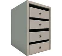 Почтовый ящик ПК ОТК «Высотка» 4 секции ПВЫ04