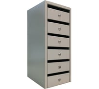 Почтовый ящик ПК ОТК «Высотка» 6 секций ПВЫ06