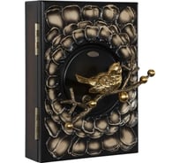 Настенная ключница BOGACHO Птичка Терра коричневого цвета 75092/коричневый