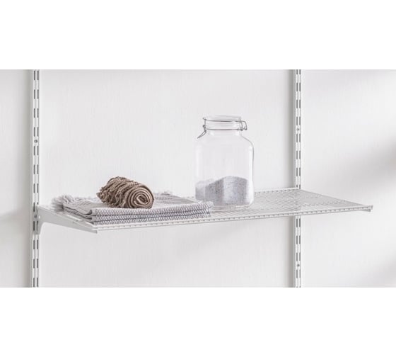 Проволочная полка Dolle 1600x306, белый, 1 шт. 208664