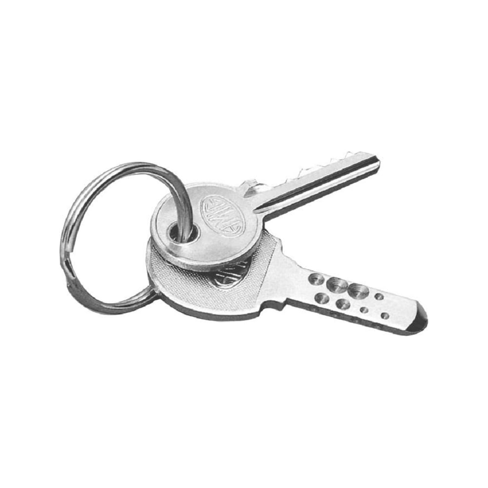 Кольцо для ключей с никелированным покрытием Amig 1-20 Ring - выгодная ...
