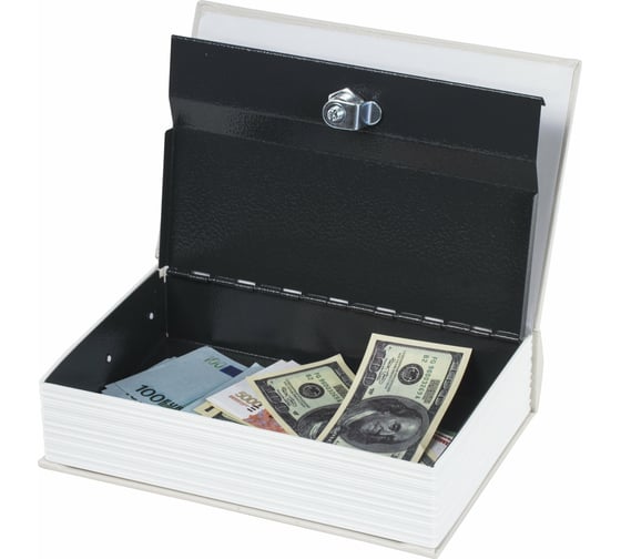 Сейф-книга BRAUBERG ФИНАНСИСТ, 60х170х240 мм, ключевой замок 291057