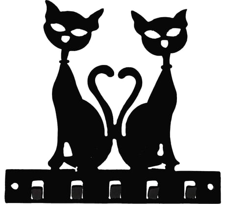 Ключница № 12 Станкоинструмент и оснастка Коты-друзья 4811381014120