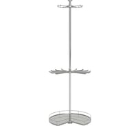 Вращающаяся корзина Mebax 800-435, 3 уровня, 730х435х1900-2100, коричневый 00-00001485