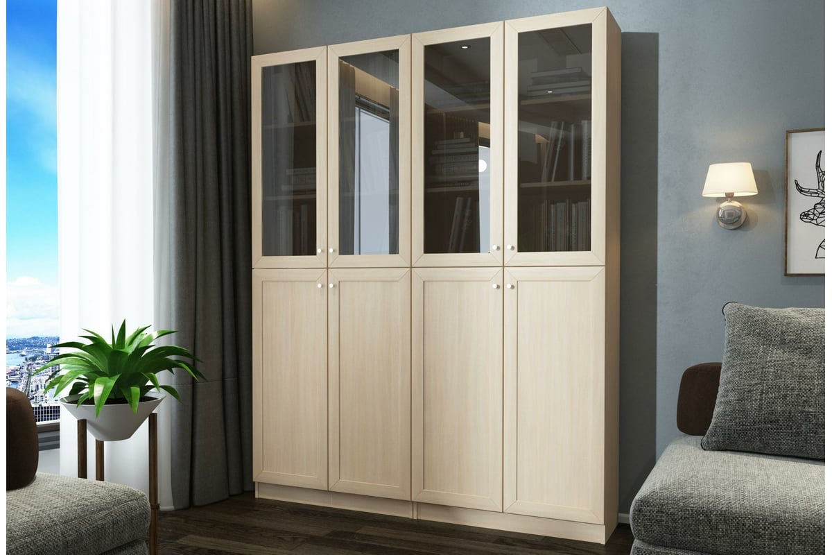 Книжный шкаф ADETA IKEA Билли 342 beige 9522318 - выгодная цена, отзывы ...