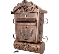 Почтовый ящик Аллюр №2002 старая медь 5319