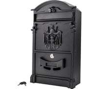 Почтовый ящик Аллюр №4010 черный 12973