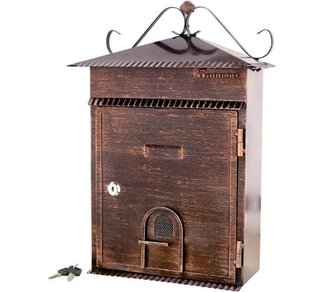 Почтовый ящик Аллюр №2006 старая медь 10856