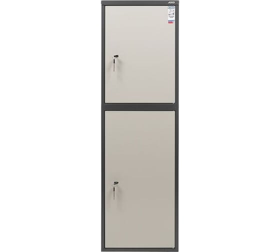 Шкаф Промет SL-150-2T светло-серый S10799152536