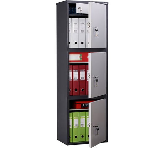 Шкаф Промет SL-150-3T светло-серый S10799153536