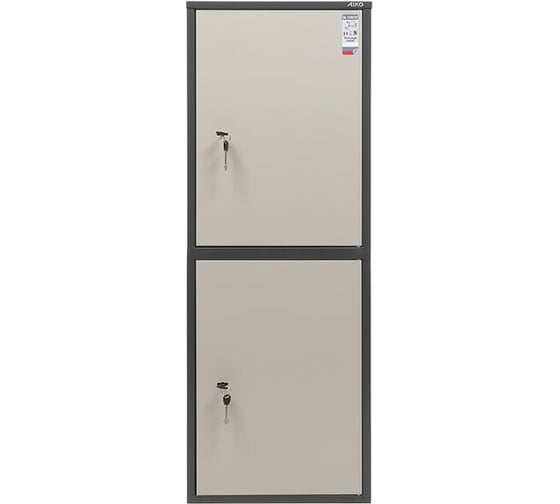 Шкаф Промет SL-125-2T светло-серый S10799132536