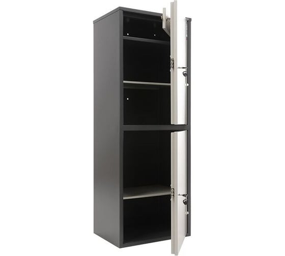Шкаф Промет SL-125-2T светло-серый S10799132536