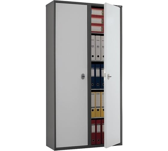 Шкаф Промет SL-185-2 светло-серый S10799182036