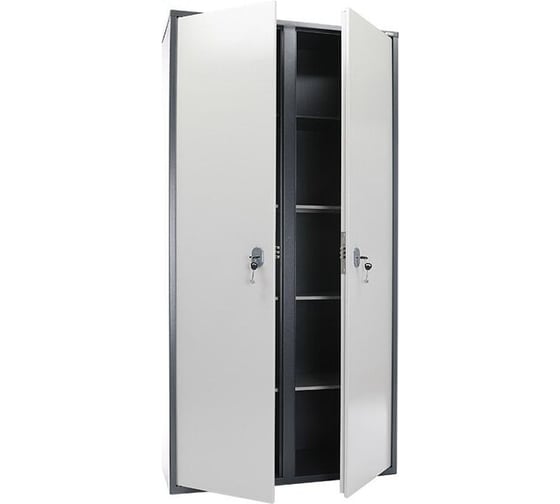 Шкаф Промет SL-185-2 светло-серый S10799182036
