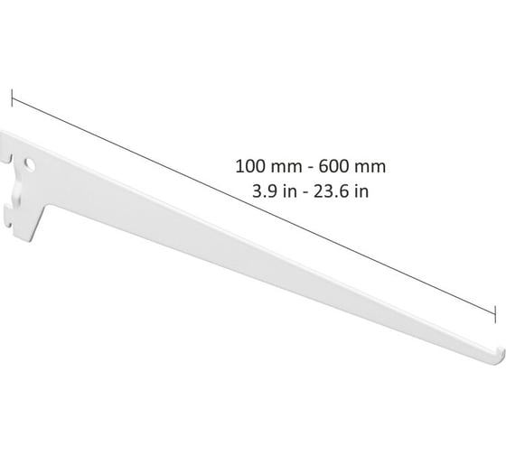 Кронштейн Dolle 1-рядный, длина 250 мм, коричневый 201238