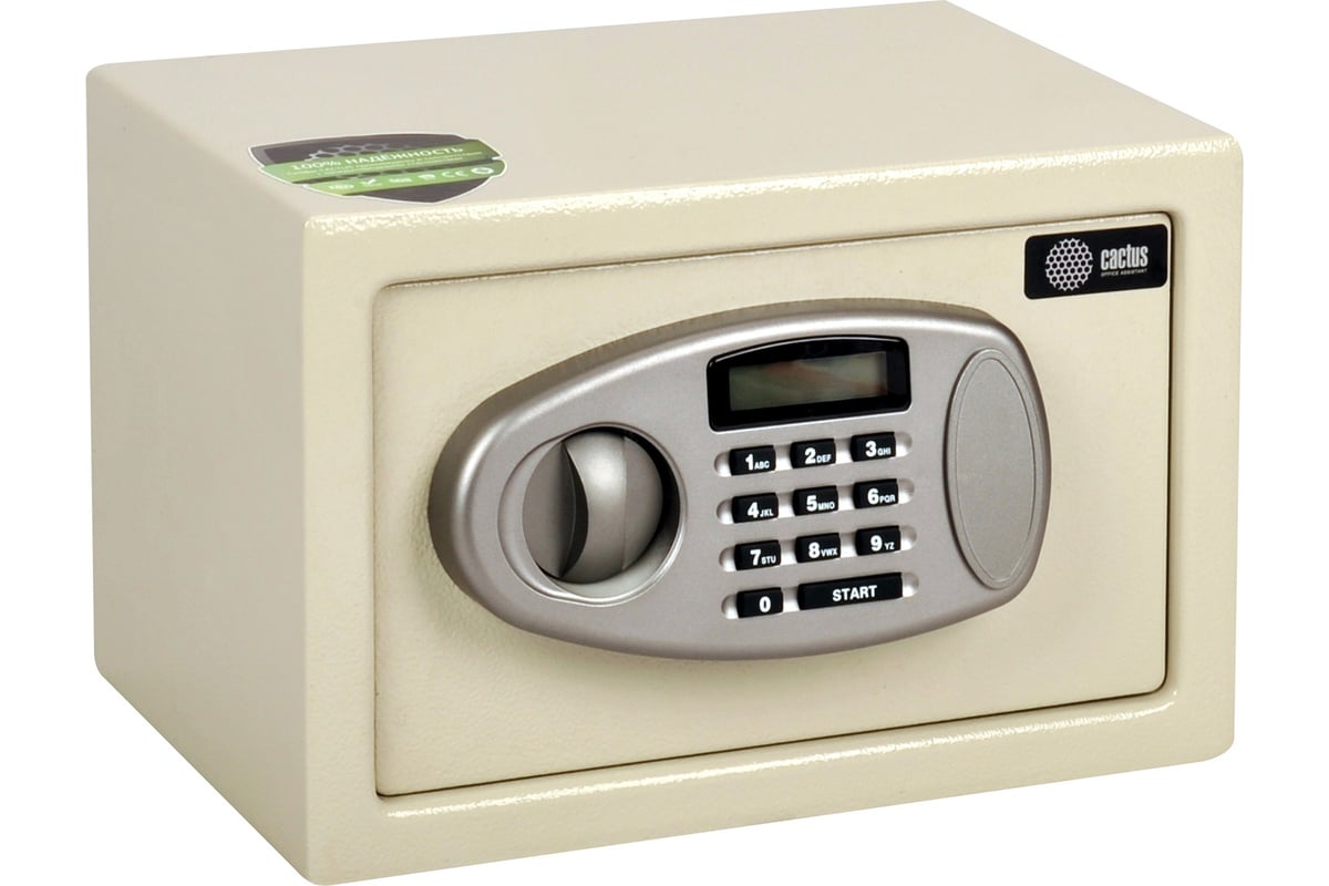 Электронный мебельный сейф CACTUS CS-SF-E20L 200x310x200 мм 1809130 ...