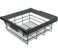 Корзина для белья GTV в модуль 700 мм, графит WG-KOSZ70-60