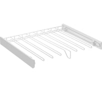 Вешалка для брюк GTV SMART, в модуль 600 мм, без направляющих, белая W-WSPD60-BP-10