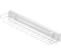 Вешалка для ремней и галстуков GTV SMART без направляющих, белая W-WKRP-BP-10