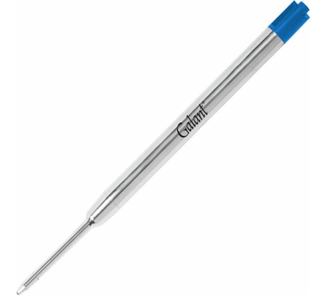 Стержень Galant шариковый, тип Parker, синий, пишущий узел 1 мм, металл, 98 мм, блистер 170383