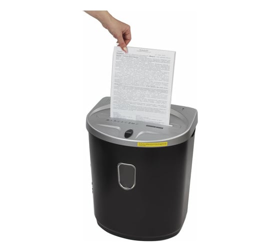 Уничтожитель BRAUBERG S8-DS 2 уровень секретности, полоски 4 мм, 8 листов 531772