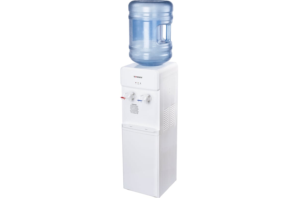 Кулер для воды SONNEN FS-01 белый 452419 - выгодная цена, отзывы ...