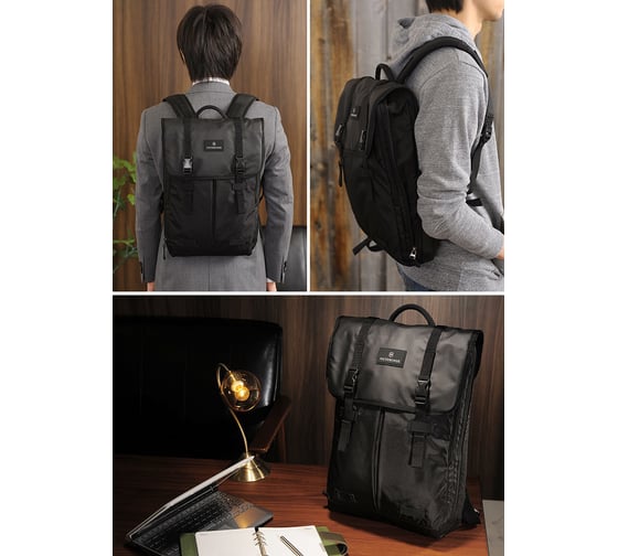 Рюкзак Victorinox Altmont 3.0 Flapover Backpack 15,6, черный, 30x10x43 см, 13 л 32389301