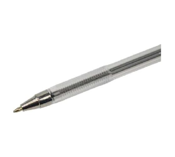 Шариковая ручка Bikson 0,7 мм, чернила синие, прозрачный корпус РучШ1285