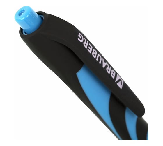 Шариковая ручка BRAUBERG автоматическая Ultra-rt, синяя, 0,7 мм, линия 0,35 мм 143935