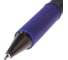 Шариковая ручка BRAUBERG автоматическая с грипом Doc, синяя, корпус черный, узел 0,7 мм, 0,35 мм 141154 3