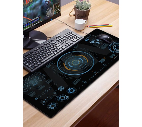 Рабочая поверхность для стола VMMGame TRUE MAT NAVI BOARD, 90х40 TEM-NB