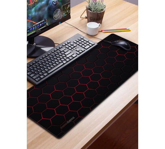 Рабочая поверхность для стола VMMGame TRUE MAT LAVA, 90х40 TEM-LA