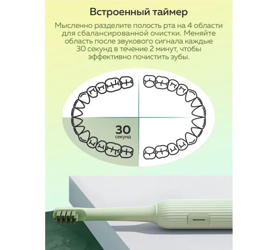 Зубная щетка Enchen mint 5 зеленый 1196962