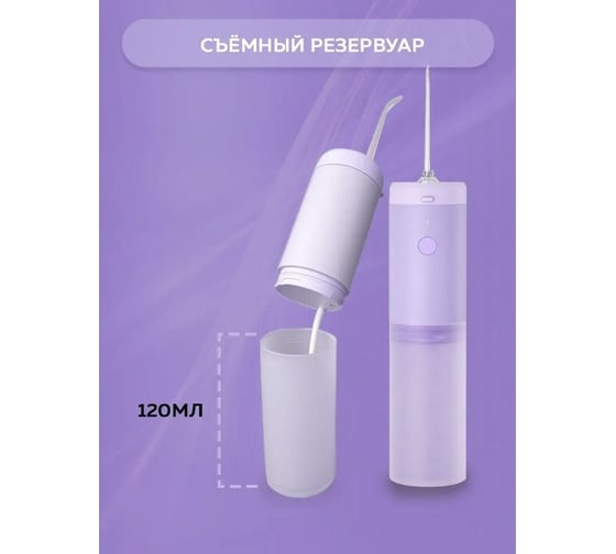 Ирригатор Enchen water flosser mint 3 lilac 1207617