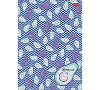 Бизнес-блокнот Hatber 80 л, А4, 210x290 мм, 5-цветов, блок клетка, твердый переплет, матовая ламинация, УФ лак, авокадо, 10 шт в упаковке 072116