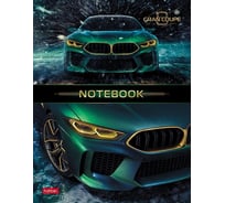 Бизнес-блокнот Hatber 80 л, А5, 167x216 мм, 5-цветов, блок клетка, твердый переплет, матовая ламинация, 3D фольга, престижные авто, 20 шт в упаковке 070721