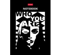 Бизнес-блокнот Hatber 160 л, А6, лайт клетка, интегральный переплет, кто ты, 20 шт в упаковке 075774