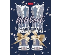 Бизнес-блокнот Hatber 160 л, А6, лайт клетка, интегральный переплет, girl power, 20 шт в упаковке 075768