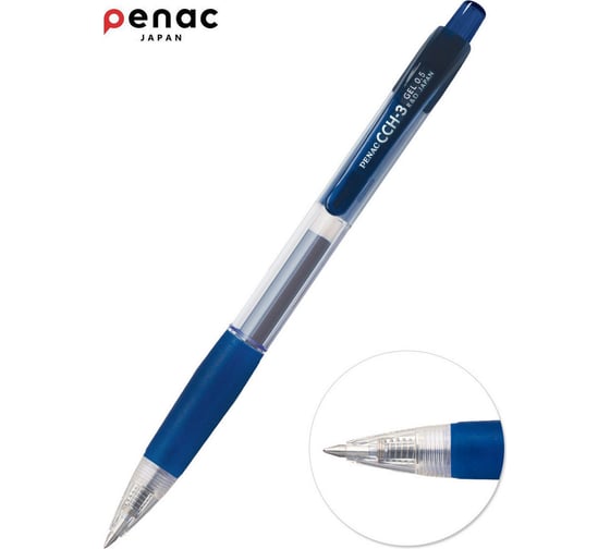 Гелевая ручка Penac ссн-3, 0.7 мм, синяя BA3101/B