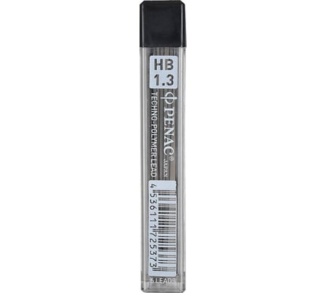 Грифель Penac 1.3 мм, hb, 6 шт. L1306G-HB