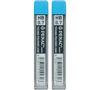 Грифель Penac 0.7 мм, hb, 12 шт. 2 шт. в комплекте L712G/HB-2SET