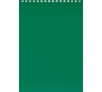 Блокнот Hatber VELVET 80 л, А5, клетка, зеленый, 56 шт в упаковке 081544