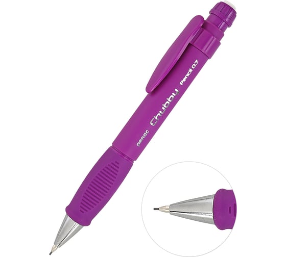 Механический карандаш Penac chubby, 0.7 мм, hb, фиолетовый, в блистере MP0407-VL/B
