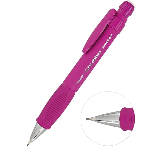 Механический карандаш Penac chubby, 0.7 мм, hb, малиновый, в блистере MP0407-PK/B
