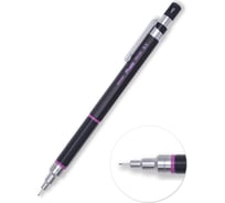 Механический карандаш Penac protti prc 105, 0.5 мм, hb, черный/малиновый, блистер картон MP0105-LV-32/B