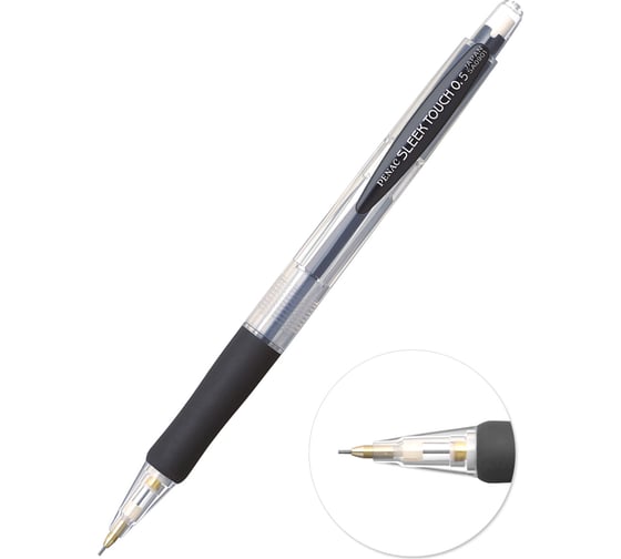Механический карандаш Penac sleek touch, 0.5 мм, hb, черный, в блистере SA0901-06/B 1