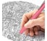 Механический карандаш Penac tlg 107, 0.7 мм, hb, розовый пастель, блистер картон SC0705-19/B 4