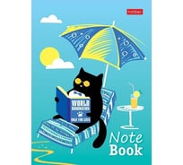 Блокнот Hatber Милые создания 24 л, А6, клетка, обложка мелованная бумага, ламинация, 8 дизайнов, 150 шт в упаковке 061439