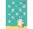 Блокнот Hatber Приключения кота Пирожка 24 л, А6, клетка, обложка мелованная бумага, ламинация, 16 дизайнов, 150 шт в упаковке 066584 3