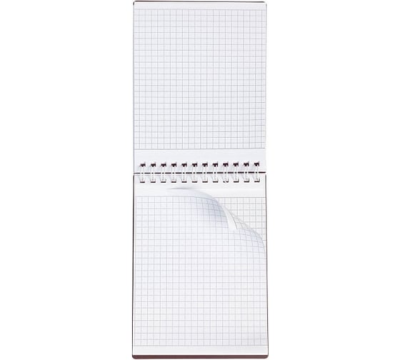 Блокнот Hatber VELVET 80 л, А6, клетка, бордо, 48 шт в упаковке 081555